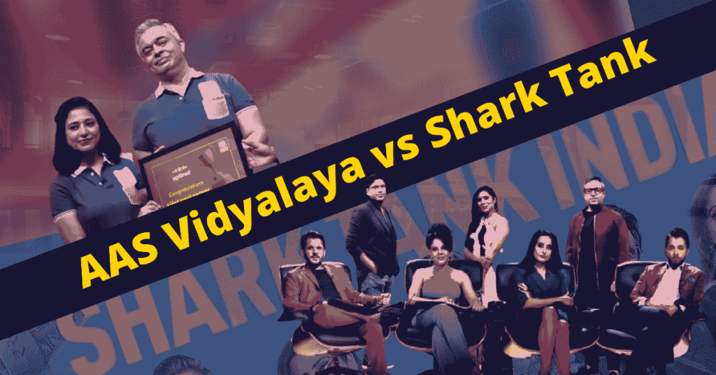 AAS VIDYALAYA SHARK TANK | AAS Vidyalaya - An Edtech grabbed the highest funding from Shark Tank India | Under20s |