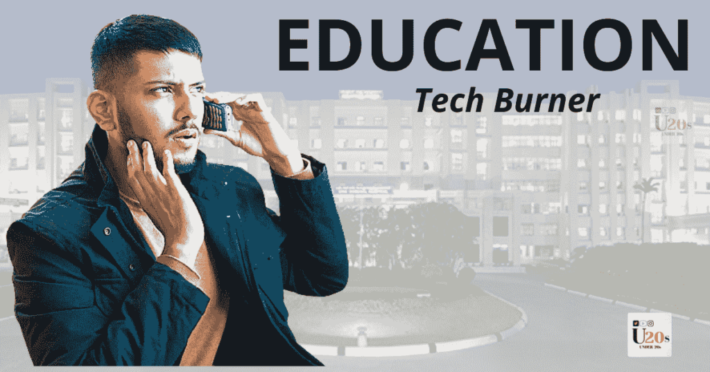 education of tech burner | education of shlok srivastava | tech burner