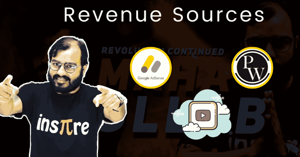 Revenue sources of Physics wallah | earning physics wallah | networth of physics wallah