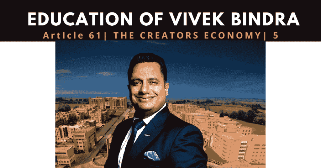 education of vivek bindra | college of vivek bindra | school and education of bindra