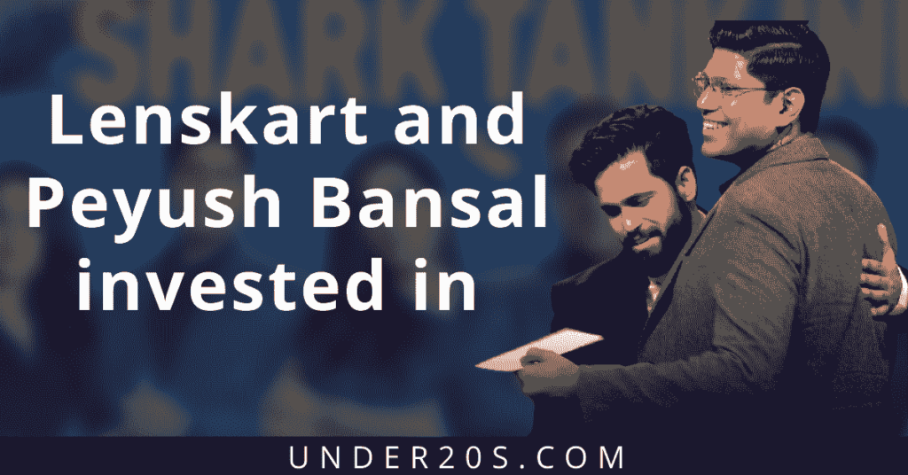 Lenskart invested in Sid07 Designs | Peyush Bansal and Siddarth Gupta