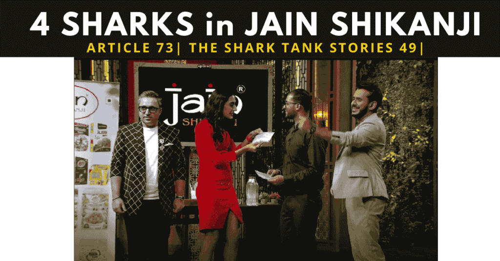 Jain Shikanji got investment from all 4 sharks | Shark Tank India | Anupam MIttal, Vineeta Singh, Aman Gupta and Ashneer Grover |